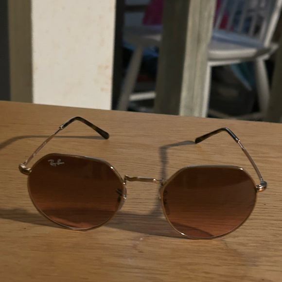 Ray-Ban “Jack” Sunglasses Copper Brown Polarized Unisex Brown - Picture 2 of 10